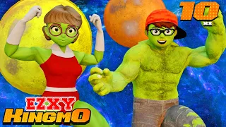 NickHulk and TaniHulk vs Siren Head Hercules - Scary Teacher 3D Funny