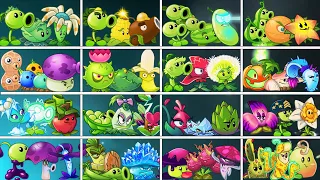 Random 16 Team 3 Plants Battlez- Which Team Plant Will Win ? Pvz 2 Team Plants Battle