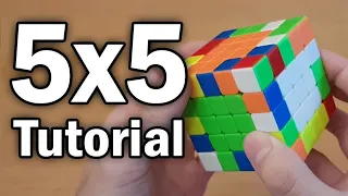 Learn How to Solve a 5x5 in 11 Minutes (Beginner Tutorial)