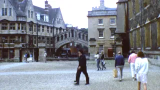 University of Oxford - 1988 (silent super 8mm film)