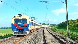 Fast & Furious MEMU + AERODYNAMIC + EMU Passing At Beautiful Curved : Eastren Railways