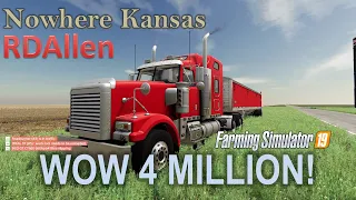 WOW 4 Million for a Load of Soybeans! | E32 Nowhere Kansas | Farming Simulator 19