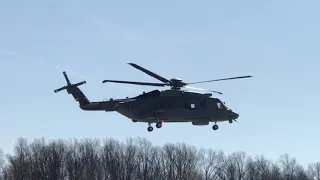 Sikorsky S 92 Trials Over Runway