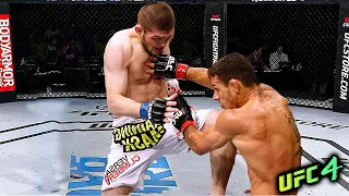 Khabib Nurmagomedov vs. Rafael Souza dos Anjos  | Brazilian professional (EA sports UFC 4)