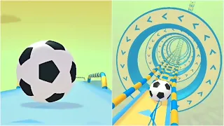 Sky Rolling Ball 3D - Levels 20 to 21 New Game