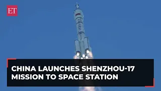 Shenzhou-17: China's youngest-ever crew departs to Tiangong space station