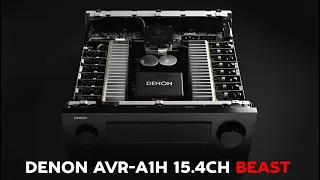 Denon Goes Beast Mode: 15.4CH AVR-A1H 8K Receiver - Details Revealed!