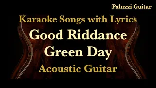 Green Day Good Riddance [Time of Your Life] Karaoke Songs with Lyrics