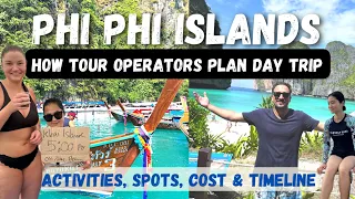 Day Trip to Phi Phi Islands from Phuket | guide to phi phi | how to plan daily trip to koh  phi phi