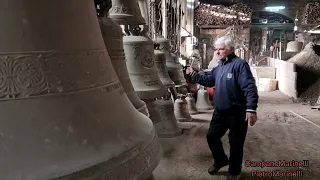 "Silent Night" played with bells by Maestro Campanaro in the Marinelli Foundry in Agnone (Italy)