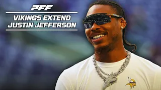Minnesota Vikings Extend Justin Jefferson To A Record Breaking Deal | PFF
