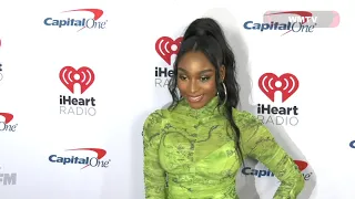 Normani arrives at 102.7 KIIS FM 2019 Jingle Ball Red carpet