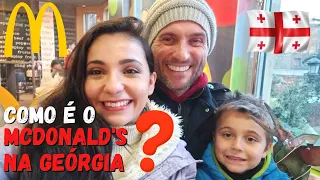 Como é o MCDONALD'S na Geórgia | Família Alencar