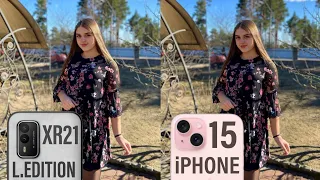 Nokia XR21 Limited Edition Vs iPhone 15 Camera Test Comparison