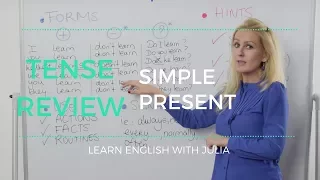 Simple Present - Learn English with Julia