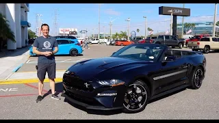 Is the 2019 Ford Mustang GT California Special the BEST convertible?