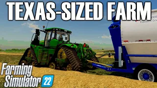 Welcome to Big Flats Texas | FS22 Let's Play | Farming Simulator 22 Ep. 01