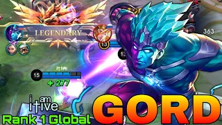 Legendary Gord 100% Unstoppable Gameplay - Top 1 Global Gord by iͥ†iͣvͫe - Mobile Legends