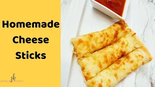 How to Make Homemade Cheese Sticks