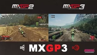 MXGP3 - EXCLUSIVE GAMEPLAY COMPARISON