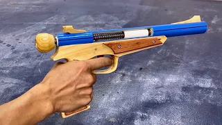 Beautiful matchstick toy gun design