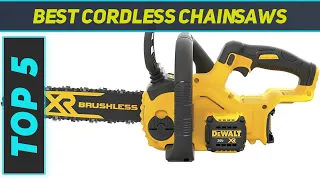 Top 5 Best Cordless Chainsaws in 2023