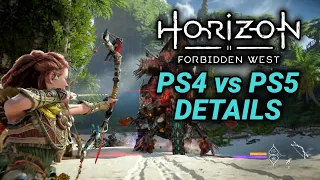 Horizon Forbidden West - NEW PS4 vs PS5 and Skill Tree Details!