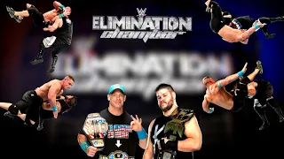 Kevin Owens VS John Cena  WWE ELIMINATION CHAMBER 2015  CHAMPION VS CHAMPION