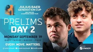 Champions Chess Tour: Julius Baer Generation Cup | Day 2 | Commentary: David, Jovanka, Kaja & Simon