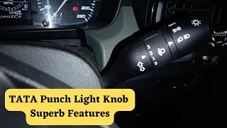 How to use Punch light knob correctly? | TATA Punch Light Knob Superb Features | Vaahan Mantra