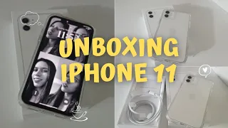 iPhone 11 unboxing 🤍📦 | Acessórios, teste de câmera...