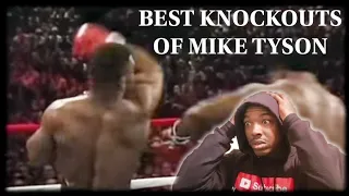 He So Brutal!!"Best knockouts of Mike Tyson" REACTION