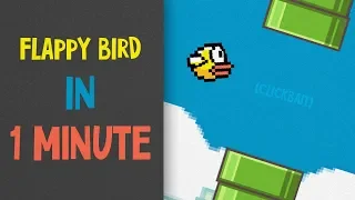 Trying to Make Flappy Bird IN 1 MINUTE | ScratchPatch
