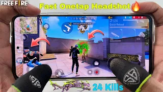 Poco x3 pro free fire gameplay test 2 finger handcam m1887 onetap headshot 120Hz display smoothaf