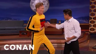 Steven Ho Hits Conan With Bruce Lee's One Inch Punch | CONAN on TBS