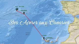 Des Açores aux Canaries à bord du voilier Nana