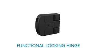 Functional Locking Hinge | Mesan Access Solutions