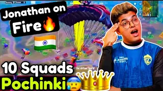 🇮🇳 Jonathan Destroyed Everyone 😱 28 Kills CONQUEROR 👑 | 6T9 HADES