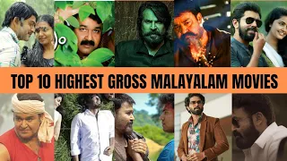 Top Ten Highest Grossing Malayalam Movies 2022 List🔥|Beeshma Parvam,Odiyan,Lucifer,Kurup,#malayalam