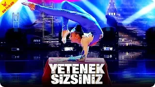 Lastik Kız Sena Sarı | Yetenek Sizsiniz Türkiye