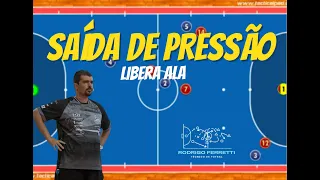 Saída de Pressão | Libera Ala | Jogada Ensaiada | Tática | Futsal