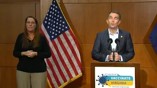 Governor Northam Holds Briefing on COVID-19 Vaccinations in Virginia