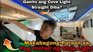 Makabagong Paraan ng Pagkabit ng Cove Light / Strip Light