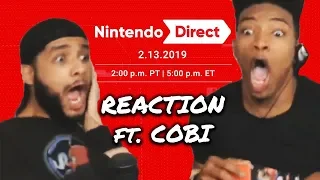 ETIKA & COBI REACT TO THE NINTENDO DIRECT 2/13/2019 [Condensed Stream Highlight]