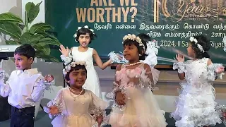 Kids Action Song | Parama Yerusalame |10th Anniversary |Thanks Giving Prayer