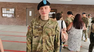 My son's Boot camp graduation Fort Benning Georgia 8-24-23