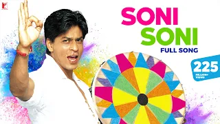 Soni Soni Full Song | Holi Song | Mohabbatein | Shah Rukh Khan, Aishwarya Rai | Jatin-Lalit, Anand B