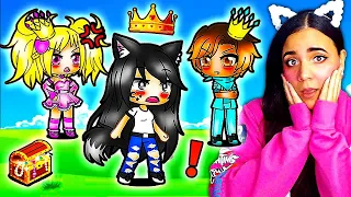 🐺An ALPHA In An All PRINCE/PRINCESS School!👑 Gacha Life Mini Movie Love Story Reaction