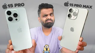 The Epic Battle: iPhone 15 Pro vs iPhone 15 Pro Max