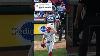 Juan Soto couldn’t believe the call check out his reaction for the Washington nationals Philadelphia